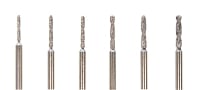 Diamond Coated Drills 6pc Set