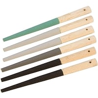 Half Round Sanding Sticks Set of 6